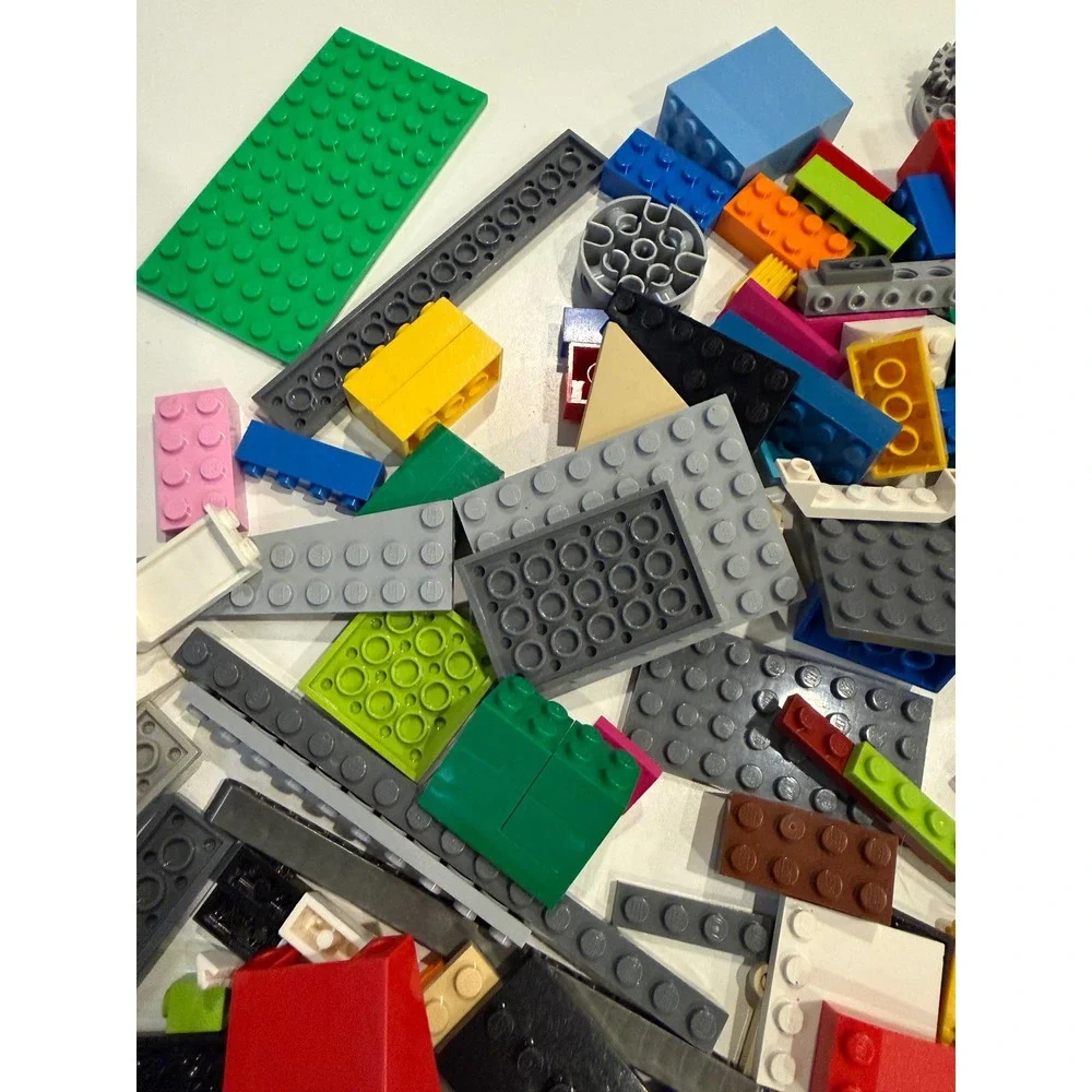 LEGO Mixed Bulk Lot 1lb Assorted Bricks Plates Specialty Pieces Multi-Color‎